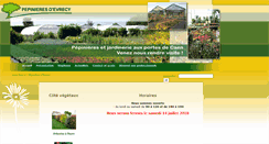 Desktop Screenshot of pepinieres-evrecy.fr